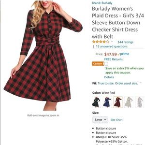 Buffalo Plaid Dress
